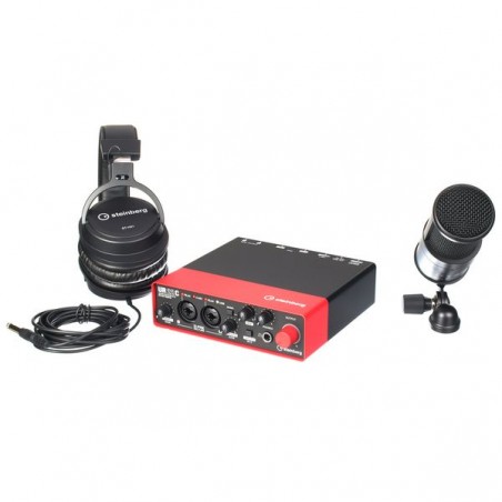 Steinberg UR22C Red Recording Pack - zestaw studyjny - 1