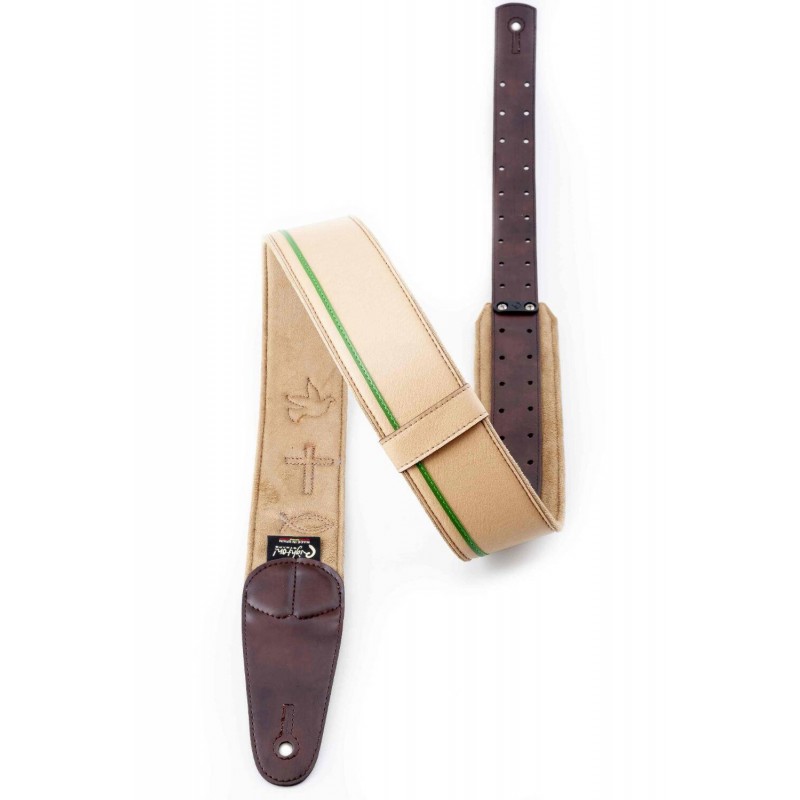 RightOn Miracle beige Mojo - pasek gitarowy - 4 RightOn Miracle beige Mojo - pasek gitarowy - 4