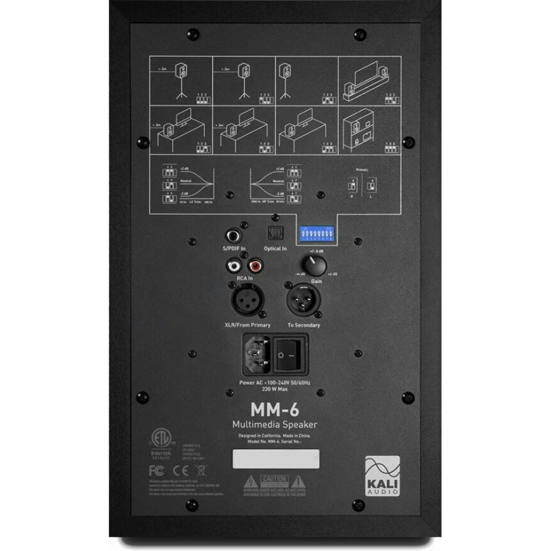 Kali Audio MM6 - Aktywne Monitory Studyjne - 5 Kali Audio MM6 - Aktywne Monitory Studyjne - 5