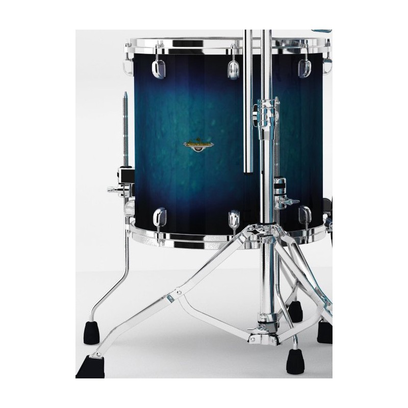 Tama MAF1312-MEB Floor Tom Starclassic Maple Exotic - 13" x 12" - 1 Tama MAF1312-MEB Floor Tom Starclassic Maple Exotic - 13" x 12" - 1