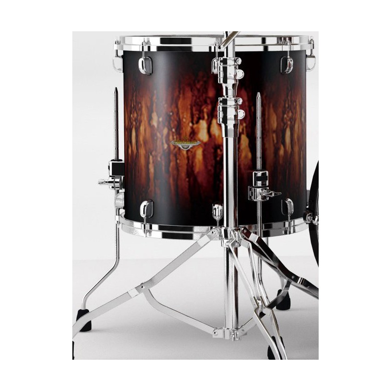 Tama MAF1412-MBB Floor Tom Starclassic Maple - 14" x 12" - 1 Tama MAF1412-MBB Floor Tom Starclassic Maple - 14" x 12" - 1