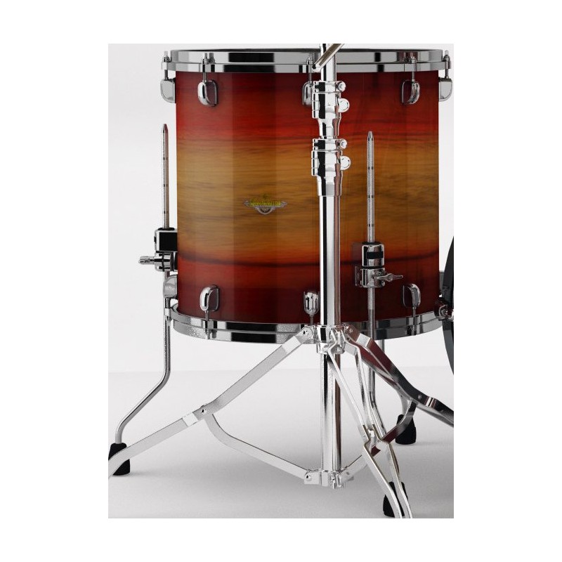 Tama MEF1616B-LRWB Floor Tom Starclassic Maple Exotic - 16" x 16" - 1 Tama MEF1616B-LRWB Floor Tom Starclassic Maple Exotic - 16" x 16" - 1
