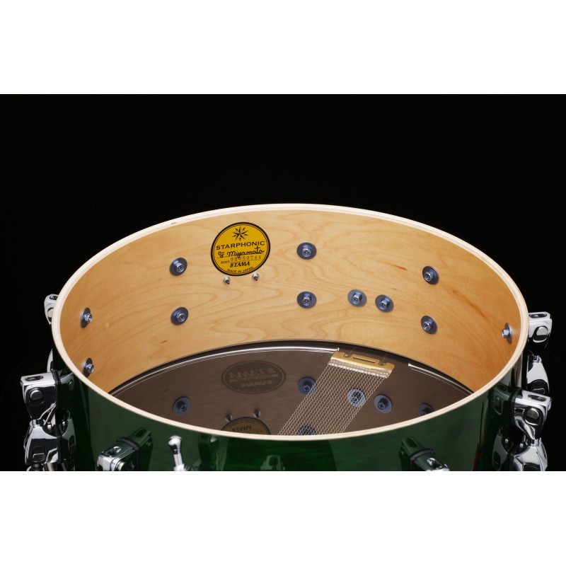 Tama PFM145-EFM Werbel Starphonic Maple Snare Drum - 14" x 5" - 6 Tama PFM145-EFM Werbel Starphonic Maple Snare Drum - 14" x 5" - 6