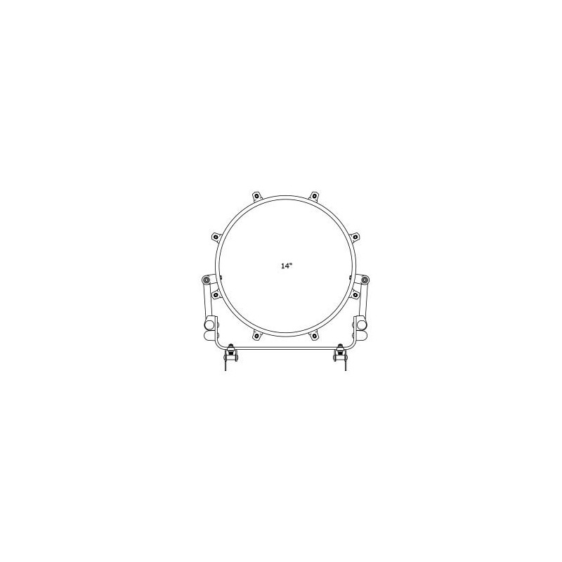 Tama R4TK-SGW Bęben tenorowy solowy marszowy Starlight - 14" x 11,5" - 3 Tama R4TK-SGW Bęben tenorowy solowy marszowy Starlight - 14" x 11,5" - 3
