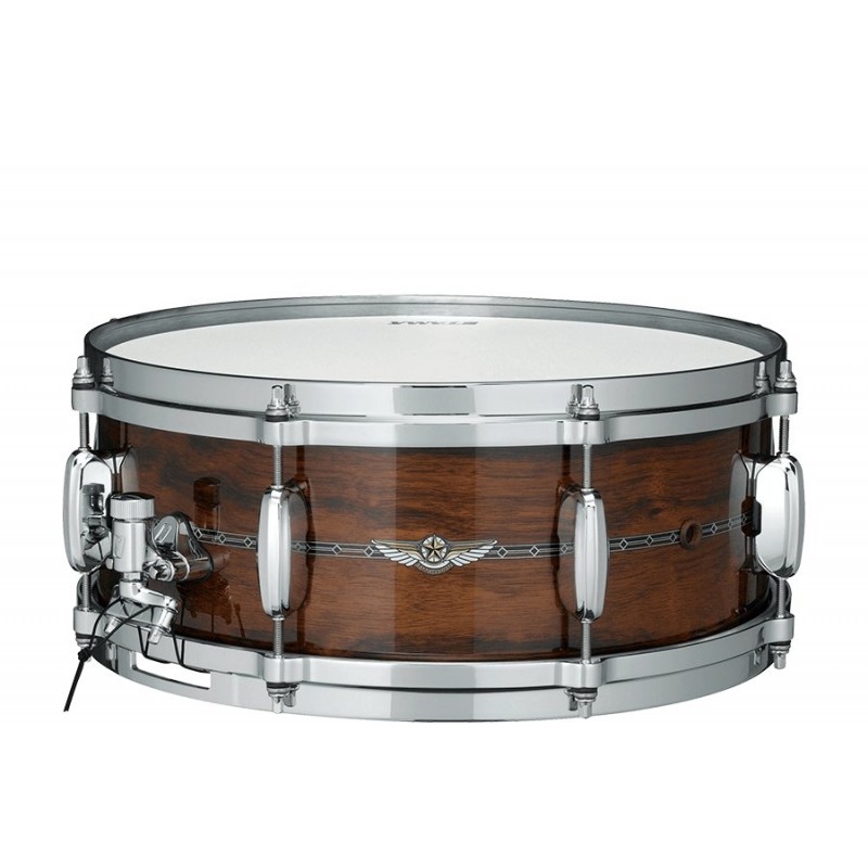Tama TBS136S-LNTI Werbel Star Bubinga Snare Drum - 13" x 6" - 1 Tama TBS136S-LNTI Werbel Star Bubinga Snare Drum - 13" x 6" - 1