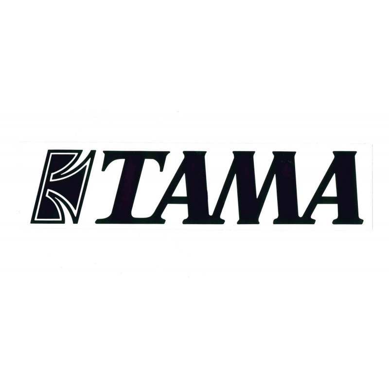 Tama TLS80BK Naklejka - 40 mm x 190 mm - 1 Tama TLS80BK Naklejka - 40 mm x 190 mm - 1