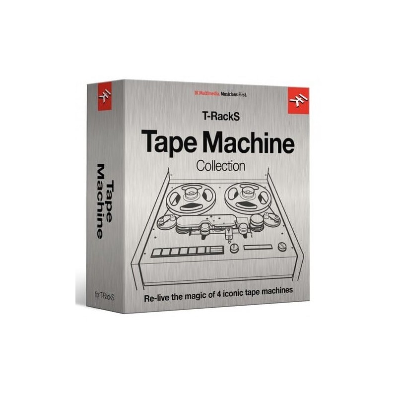 IK Multimedia T-Racks Tape Machine Collection - Emulacja brzmień taśmowych VST - 1