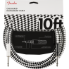 Fender Pro 10' Instrument Cable, Checkerboard - kabel gitarowy - 1