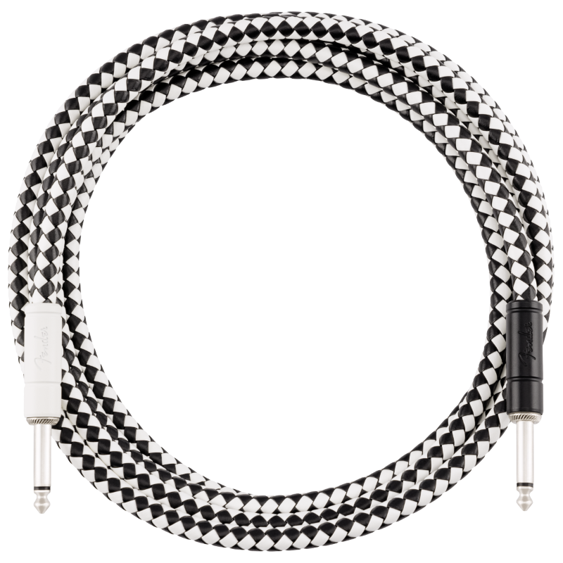 Fender Pro 10' Instrument Cable, Checkerboard - kabel gitarowy - 3