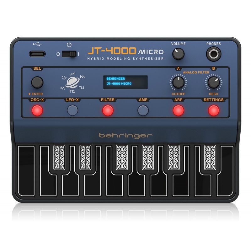 Behringer JT-4000 MICRO - przenośny syntezator hybrydowy - 1