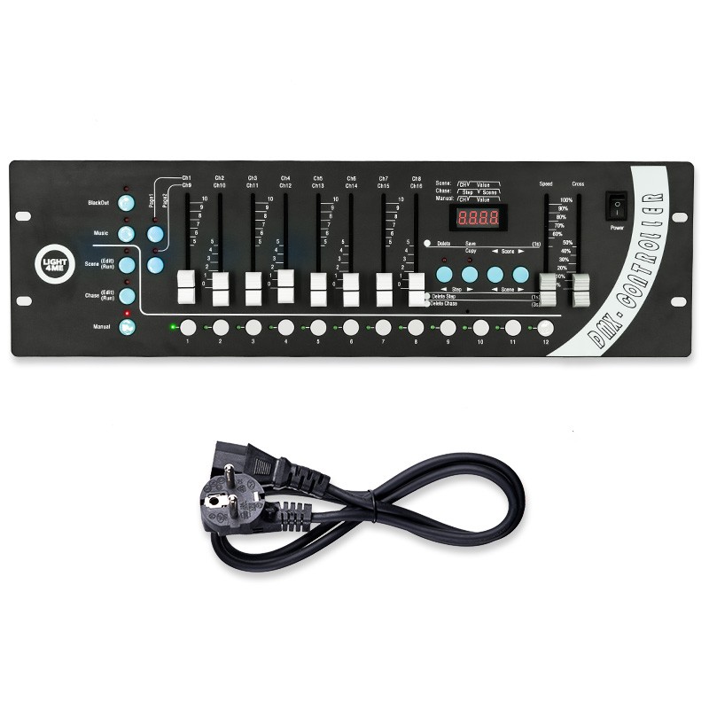 Light4Me DMX 192 v2 suwakowy sterownik DMX - 2 Light4Me DMX 192 v2 suwakowy sterownik DMX - 2
