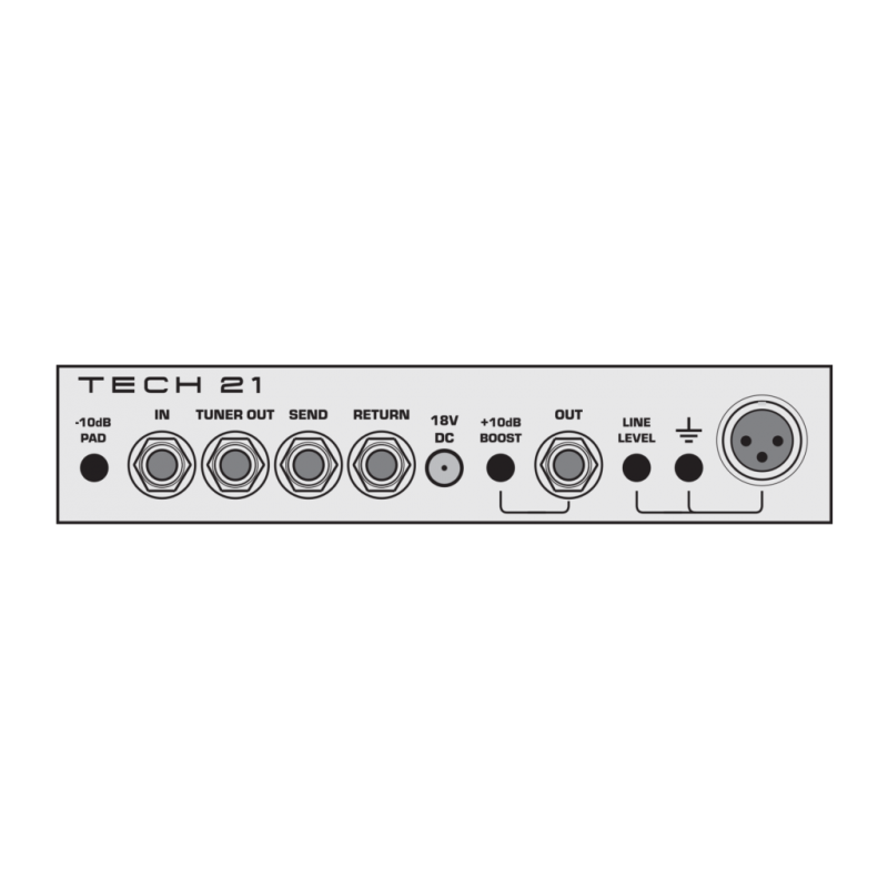 Tech 21 Sansamp XB Driver - Preamp basowy - 2