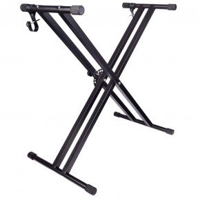 NN X4 statyw klawiszowy pod keyboard pianino cyfrowe krzyżowy składany - 1