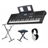 Keyboard Yamaha PSR-EW425 + statyw + ława + słuchawki - 1