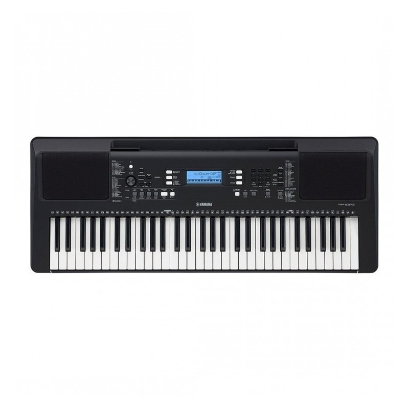 Keyboard Yamaha PSR-E373 + statyw + ława + słuchawki - 2