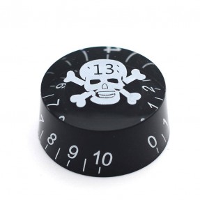 Gałka do gitary Kera Audio GLP0110 Czarny/Biały - 1