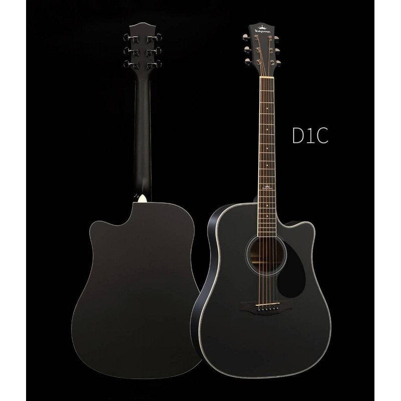 Gitara akustyczna KEPMA D1C BKM - 5