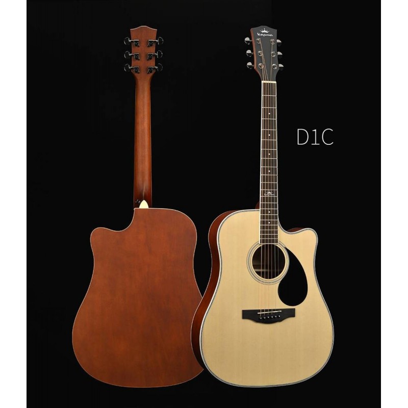 Gitara akustyczna KEPMA D1C NM - 5