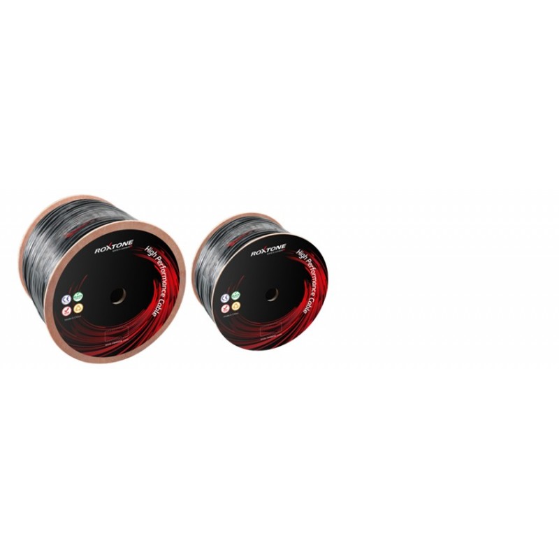 Kabel audio 2 x 0.14 mm² Roxtone AC010-100m-BK - 3 Kabel audio 2 x 0.14 mm² Roxtone AC010-100m-BK - 3