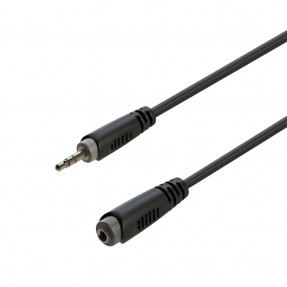 Kabel audio Jack 3.5mm stereo / gniazdo Jack 3.5mm stereo 6m Roxtone RACC260L6 - 1
