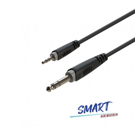 Kabel audio Jack 3.5mm stereo / Jack 6.3mm stereo 3m Roxtone SACC280L3 - 1