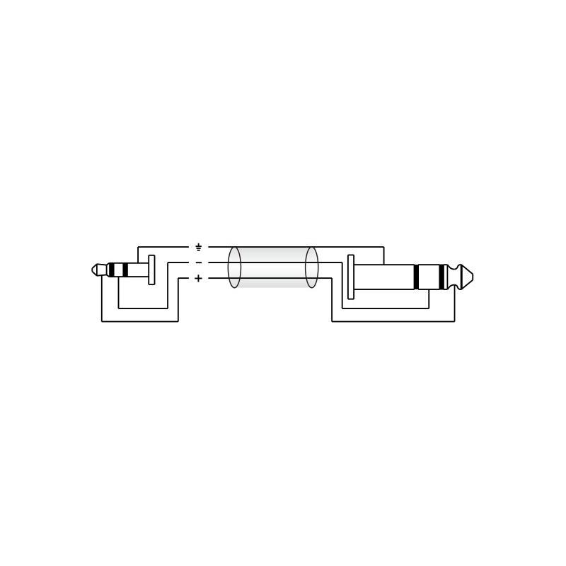 Kabel audio Jack 3.5mm stereo / Jack 6.3mm stereo 3m Roxtone SACC280L3 - 4 Kabel audio Jack 3.5mm stereo / Jack 6.3mm stereo 3m Roxtone SACC280L3 - 4