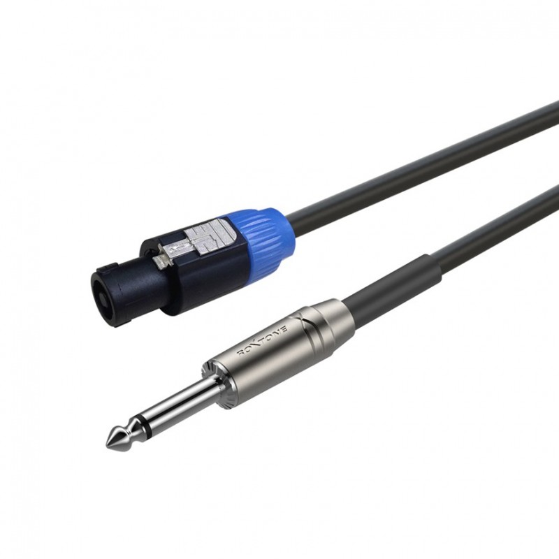 Kabel głośnikowy 2 x 1,0mm² Złącze głośnikowe / Jack 6.3mm 10m Roxtone SSSJ210L10 - 1 Kabel głośnikowy 2 x 1,0mm² Złącze głośnikowe / Jack 6.3mm 10m Roxtone SSSJ210L10 - 1