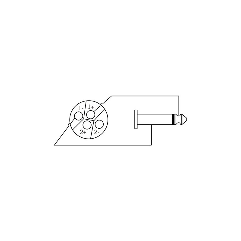 Kabel głośnikowy 2 x 1,0mm² Złącze głośnikowe / Jack 6.3mm 10m Roxtone SSSJ210L10 - 3 Kabel głośnikowy 2 x 1,0mm² Złącze głośnikowe / Jack 6.3mm 10m Roxtone SSSJ210L10 - 3