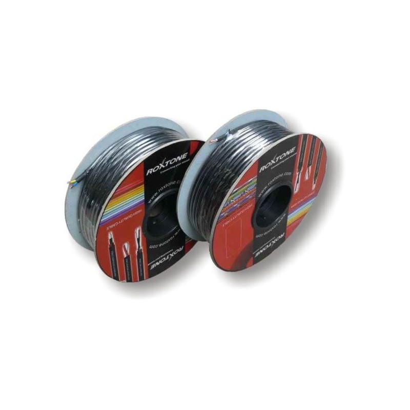 Kabel głośnikowy 2 x 1,5mm² 100m Roxtone SC020B-100-BK - 3 Kabel głośnikowy 2 x 1,5mm² 100m Roxtone SC020B-100-BK - 3