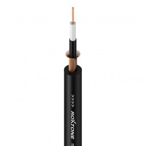 Kabel instrumentalny Roxtone GC010-100m-BK - 1