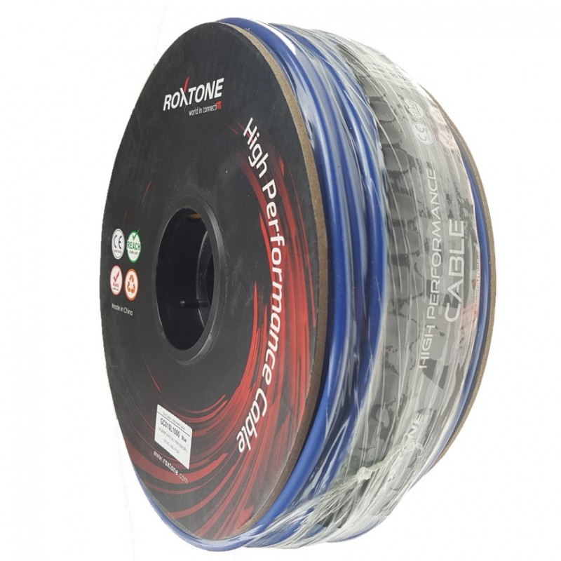 Kabel instrumentalny Roxtone GC010-100m-BL - 3 Kabel instrumentalny Roxtone GC010-100m-BL - 3