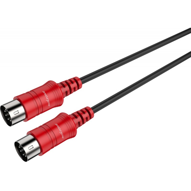 Kabel midi 2 x DIN 5-PIN 5m Roxtone SMDC100L5 - 1 Kabel midi 2 x DIN 5-PIN 5m Roxtone SMDC100L5 - 1