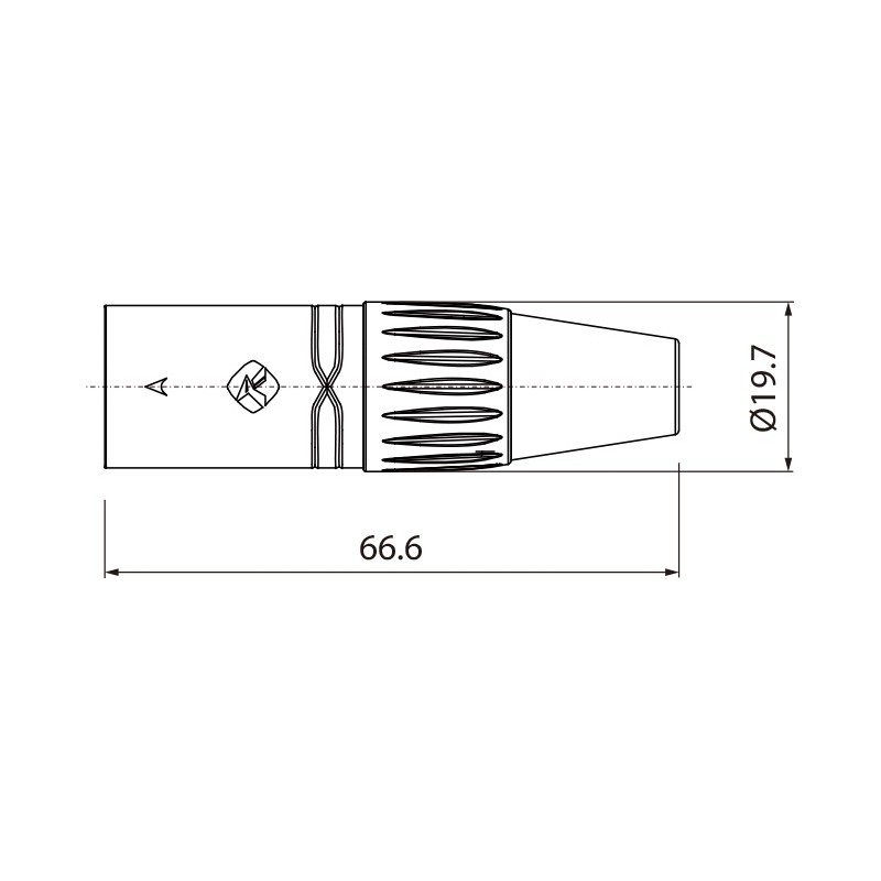 Kabel mikrofonowy SAMURAI Roxtone SMXX200L15 - 11 Kabel mikrofonowy SAMURAI Roxtone SMXX200L15 - 11