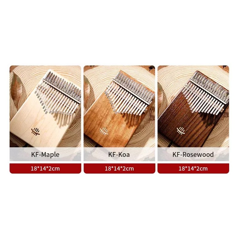 Kalimba 17 ton Hluru KF17-Maple - 3