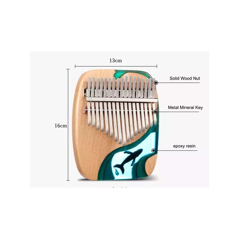 Kalimba 17 ton Hluru KW17 - 2