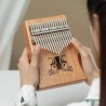 Kalimba 17 ton Hluru-Huashu KHL-Mahogany - 3