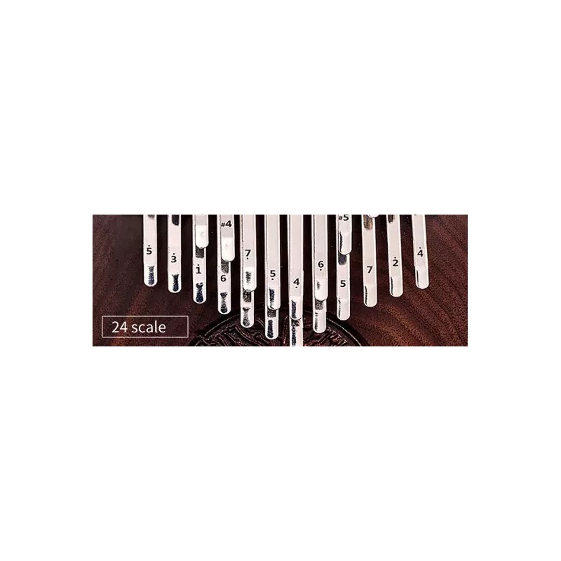 Kalimba 24 ton Hluru KX24-Walnut - 3