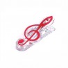 Klips do papieru nut Kera-Audio CLIP CLEF czerwony - 1 Klips do papieru nut Kera-Audio CLIP CLEF czerwony - 1