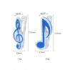 Klips do papieru nut Kera-Audio CLIP CLEF czerwony - 9 Klips do papieru nut Kera-Audio CLIP CLEF czerwony - 9