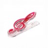 Klips do papieru nut Kera-Audio CLIP CLEF żółty - 2 Klips do papieru nut Kera-Audio CLIP CLEF żółty - 2