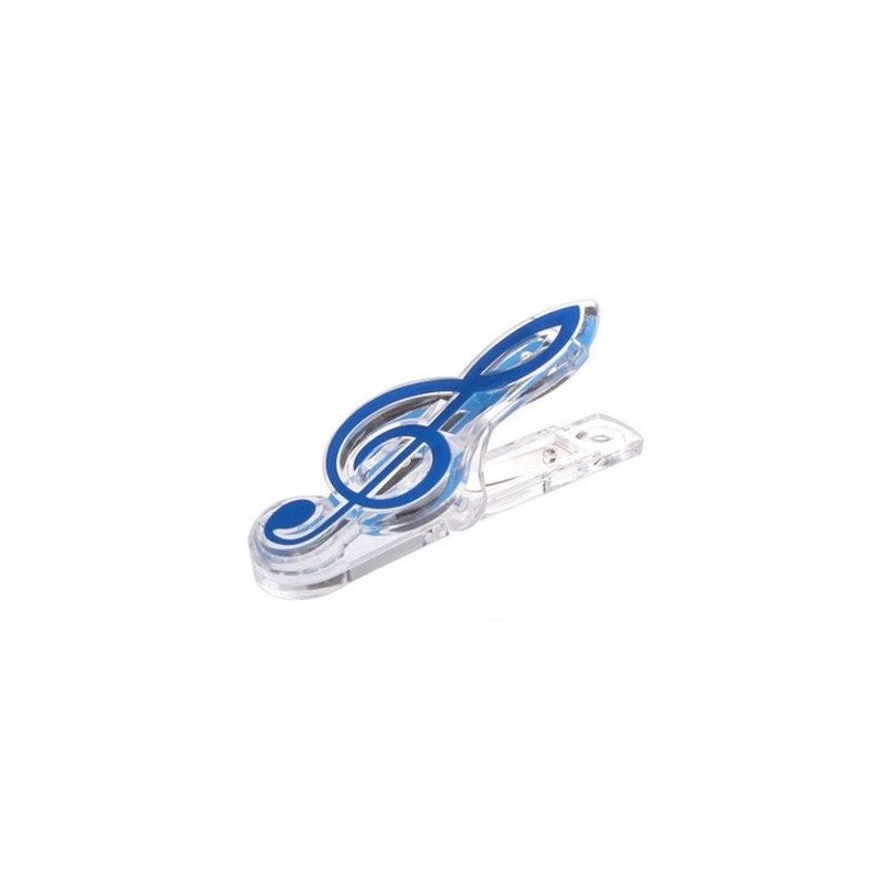 Klips do papieru nut Kera-Audio CLIP CLEF żółty - 3 Klips do papieru nut Kera-Audio CLIP CLEF żółty - 3