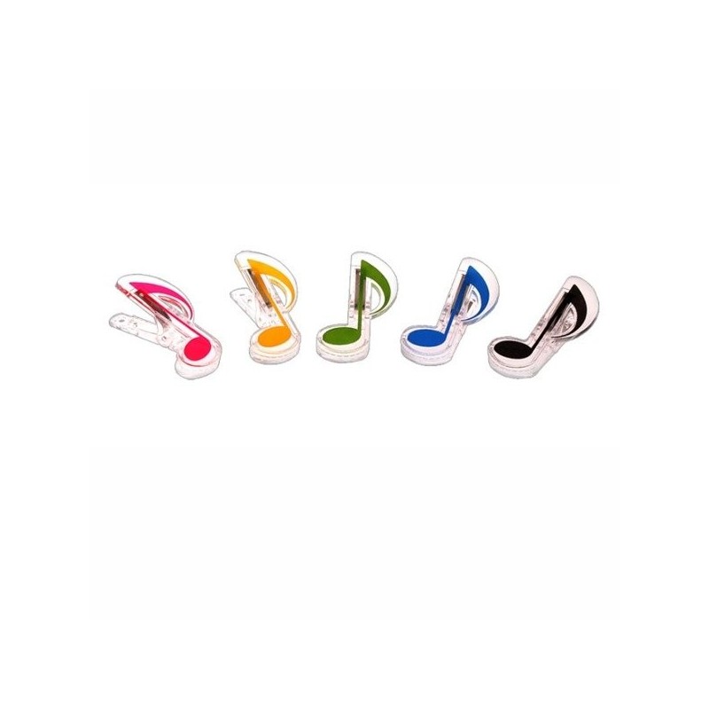Klips do papieru nut Kera-Audio CLIP NOTE czerwony - 6 Klips do papieru nut Kera-Audio CLIP NOTE czerwony - 6