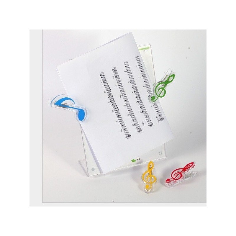 Klips do papieru nut Kera-Audio CLIP NOTE czerwony - 7 Klips do papieru nut Kera-Audio CLIP NOTE czerwony - 7