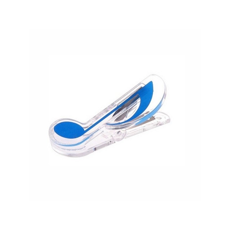 Klips do papieru nut Kera-Audio CLIP NOTE niebieski - 1 Klips do papieru nut Kera-Audio CLIP NOTE niebieski - 1