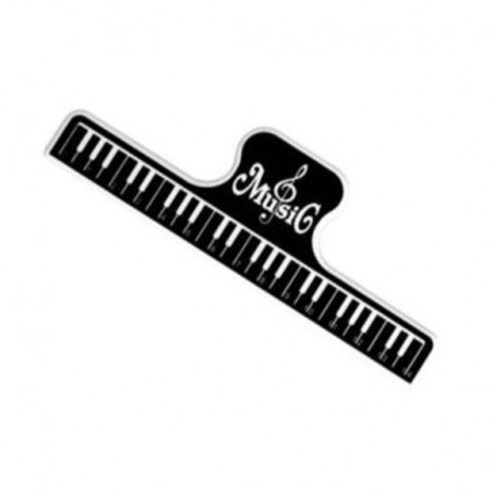 Klips do papieru nut Kera-Audio CLIP PIANO czarny - 1