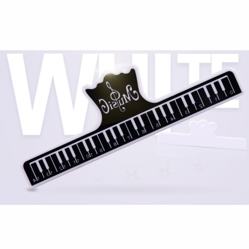 Klips do papieru nut Kera-Audio CLIP PIANO czarny - 2 Klips do papieru nut Kera-Audio CLIP PIANO czarny - 2