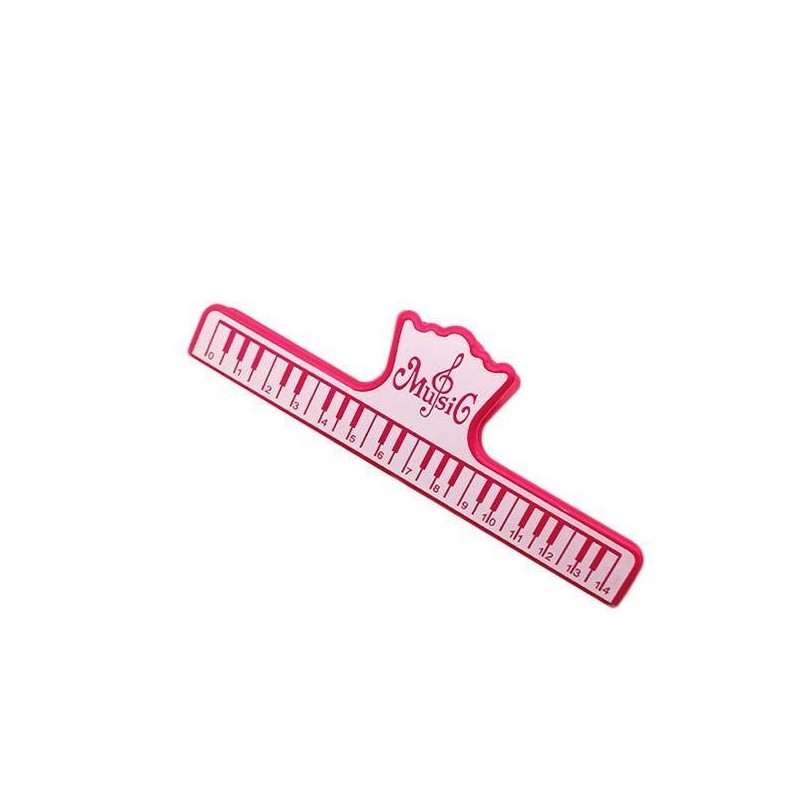 Klips do papieru nut Kera-Audio CLIP PIANO czerwony - 1 Klips do papieru nut Kera-Audio CLIP PIANO czerwony - 1