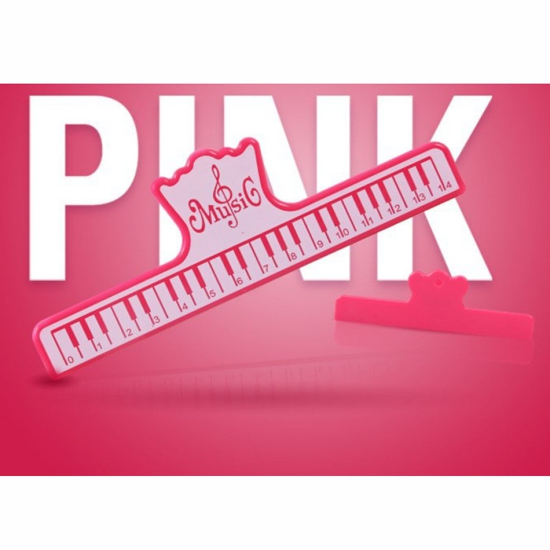 Klips do papieru nut Kera-Audio CLIP PIANO czerwony - 2 Klips do papieru nut Kera-Audio CLIP PIANO czerwony - 2