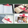 Klips do papieru nut Kera-Audio CLIP PIANO czerwony - 6 Klips do papieru nut Kera-Audio CLIP PIANO czerwony - 6