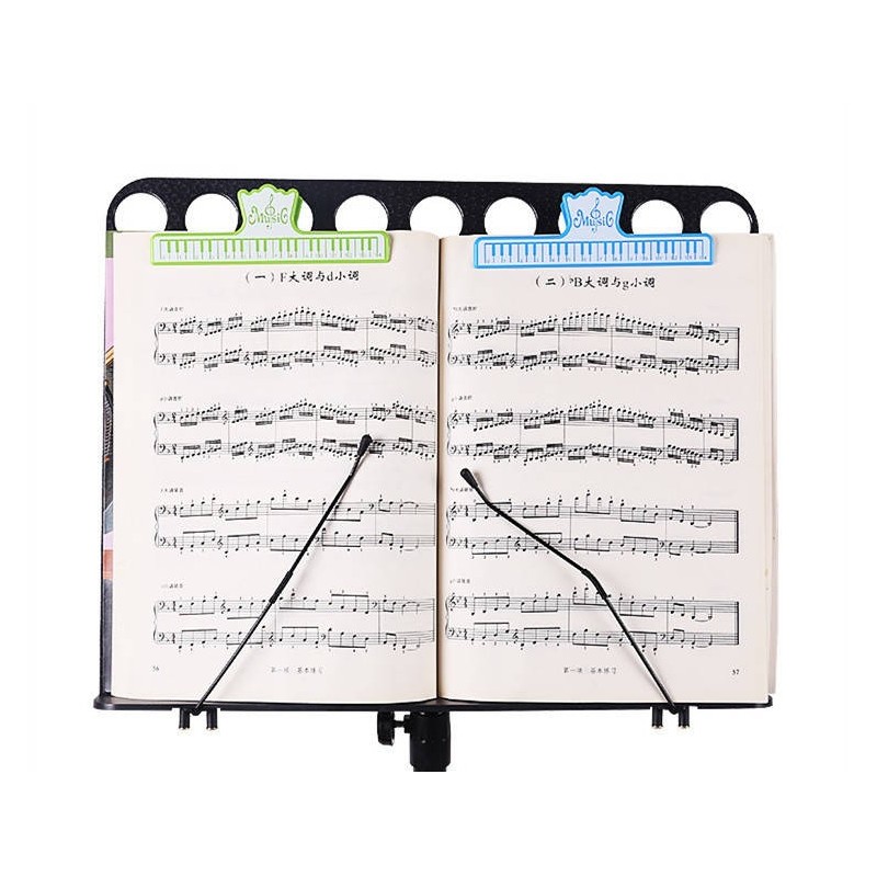 Klips do papieru nut Kera-Audio CLIP PIANO czerwony - 9 Klips do papieru nut Kera-Audio CLIP PIANO czerwony - 9